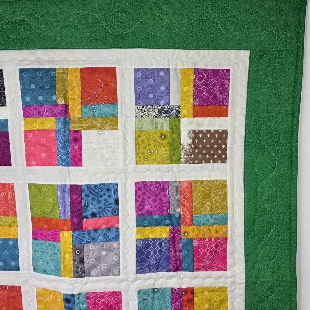 Handmade vintage patchwork